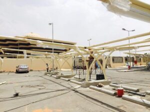 تركيب مظلات السيارات بالمدينة المنورة